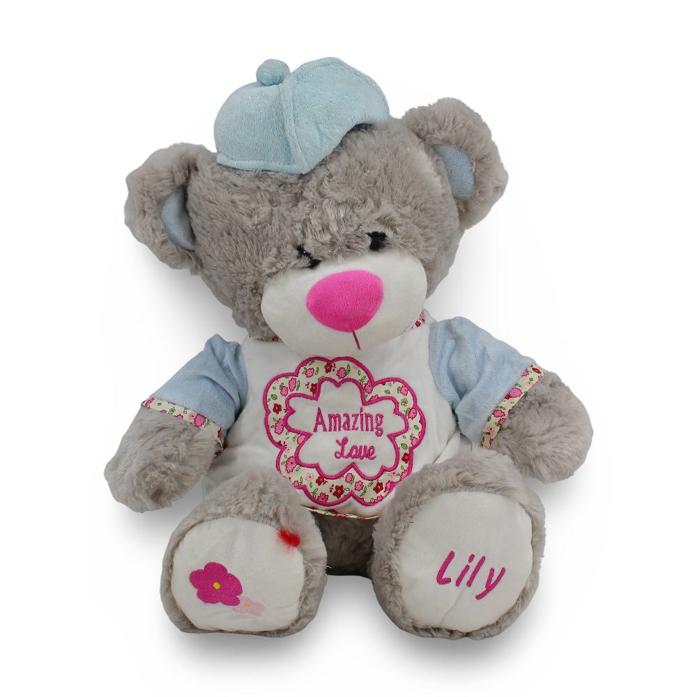 Teddy Bear Plush Toy – Grey