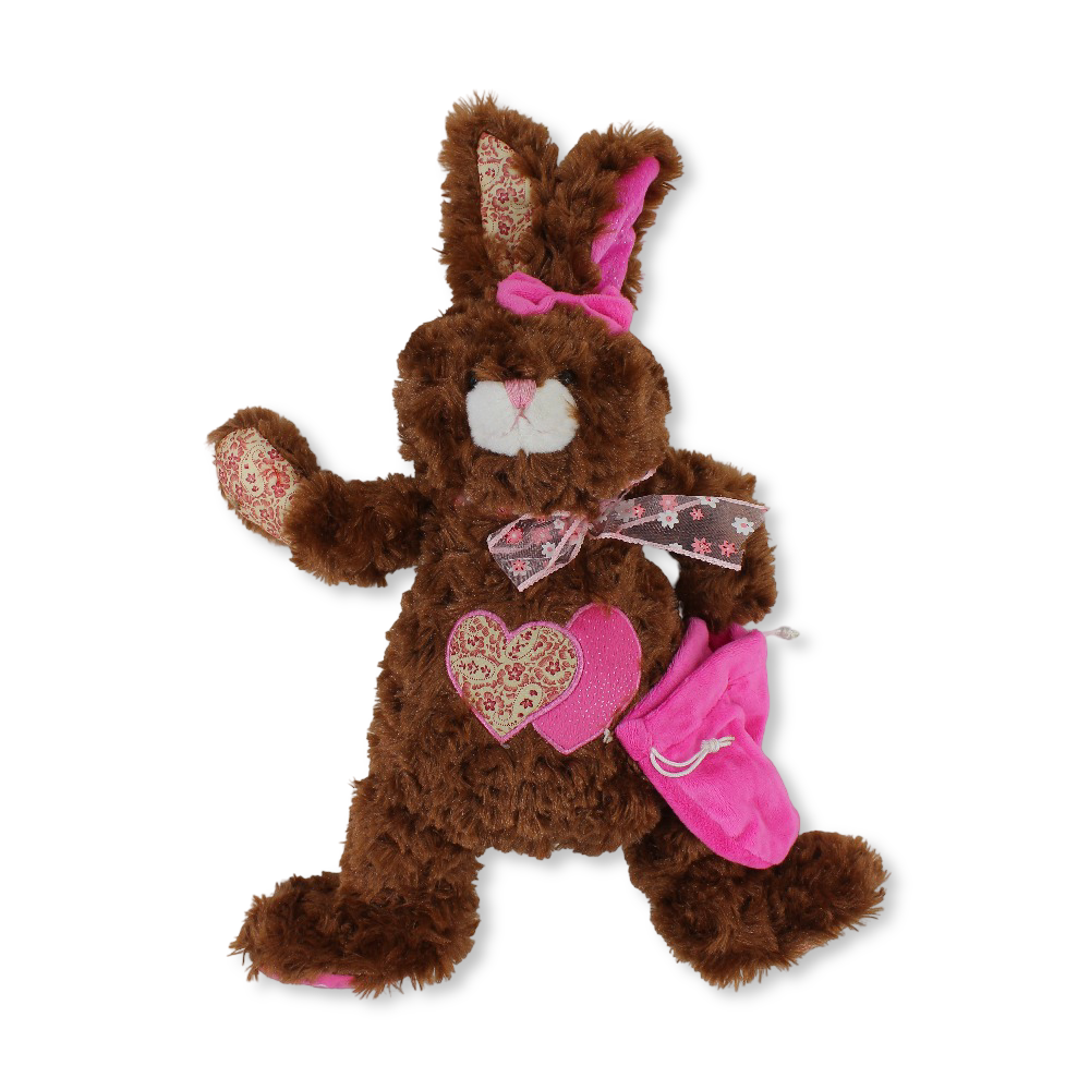 Rabbit Plush Toy – Brown