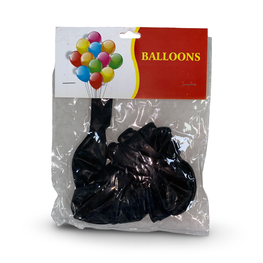 Party Balloons – Black (10*1)