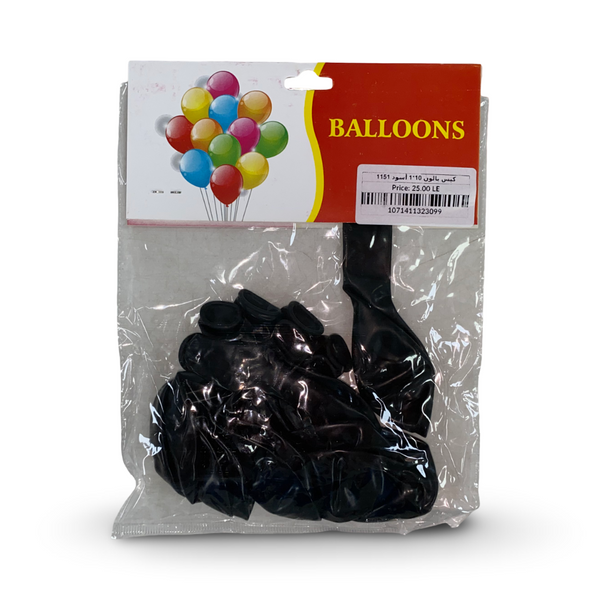 Party Balloons – Black (10*1)