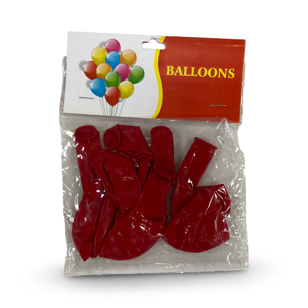 Red Party Balloons (10*1)
