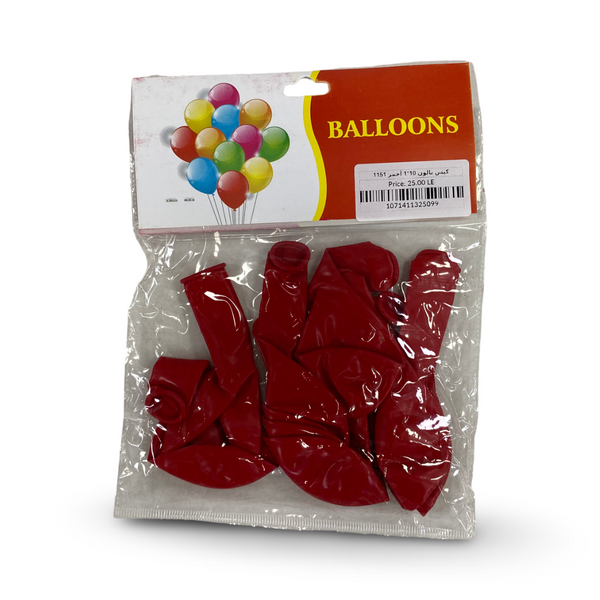 Red Party Balloons (10*1)