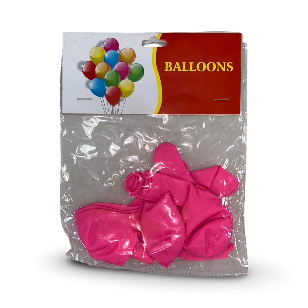 Pink Party Balloons (10*1)