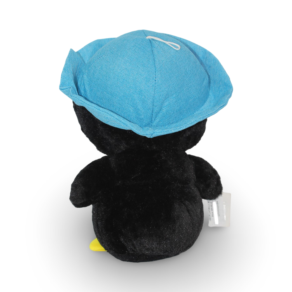 Soft Plush Penguin Toy - Baby Blue Hat