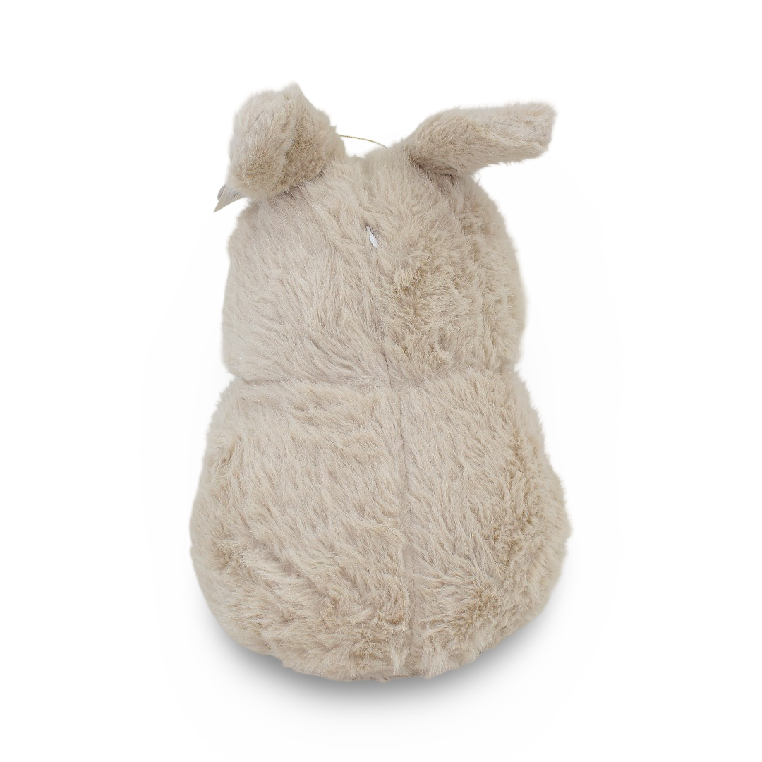 Rabbit Carring Carrot Plush Toy – Beige