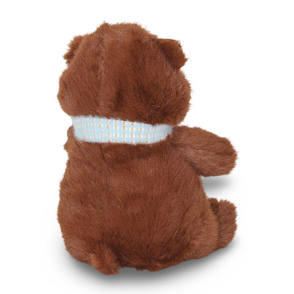 Soft Plush Teddy Bear with Scarf – Brown (30 cm)