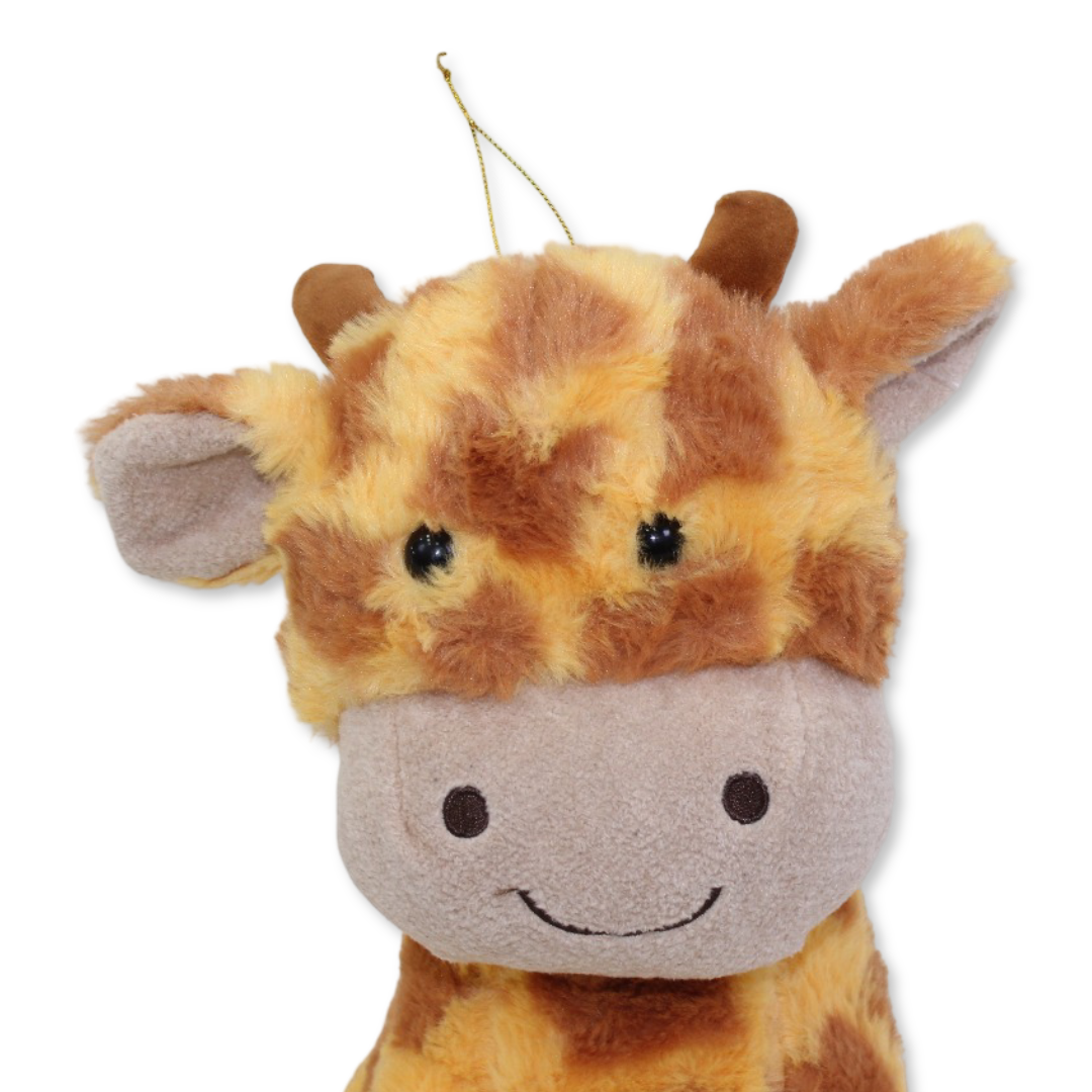 Giraffe Plush Toy – Brown & Beige (40 cm)