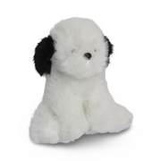 Soft Plush Puppy Toy – White