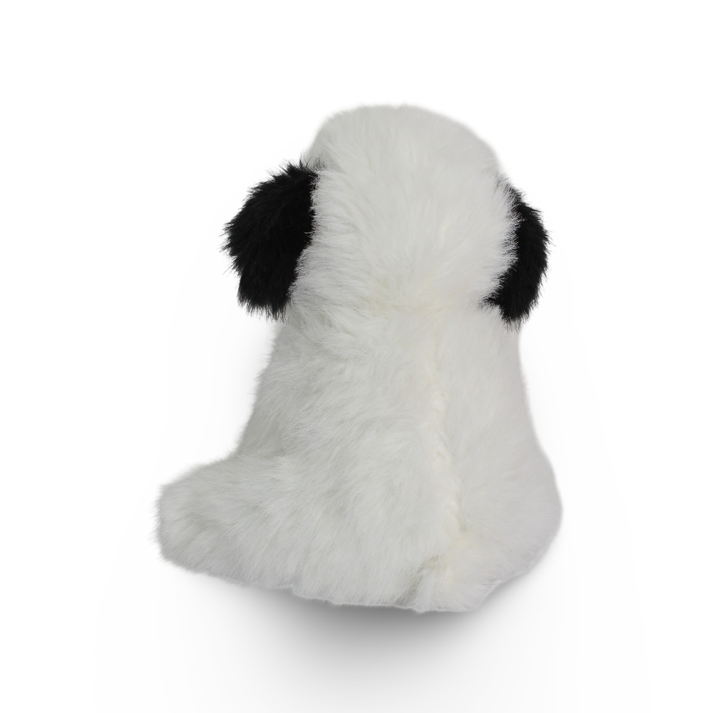 Soft Plush Puppy Toy – White