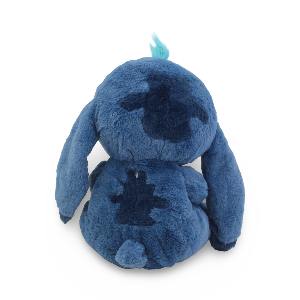 Stitch Plush Toy with Labubu – Blue