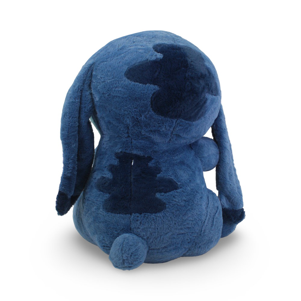 Large Stitch Plush Toy with Baby Doll – Blue