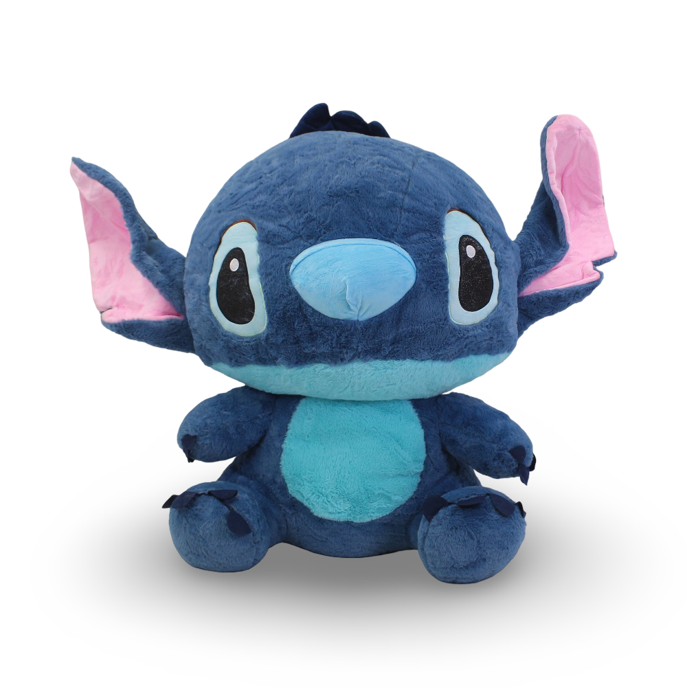 Jumbo Sitting Stitch Plush Toy – Blue