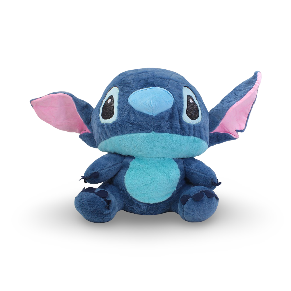 Jumbo Sitting Stitch Plush Toy – Blue