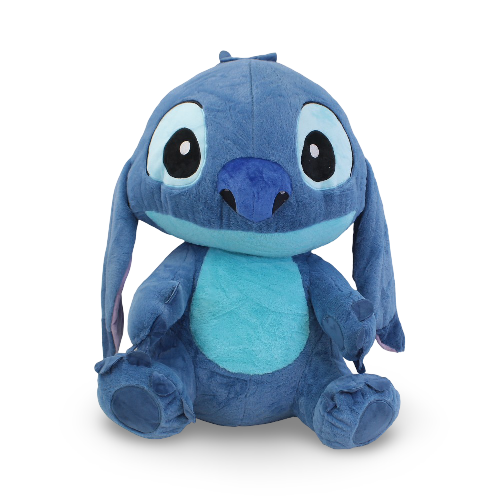 Large Stitch Plush Toy – Light Blue