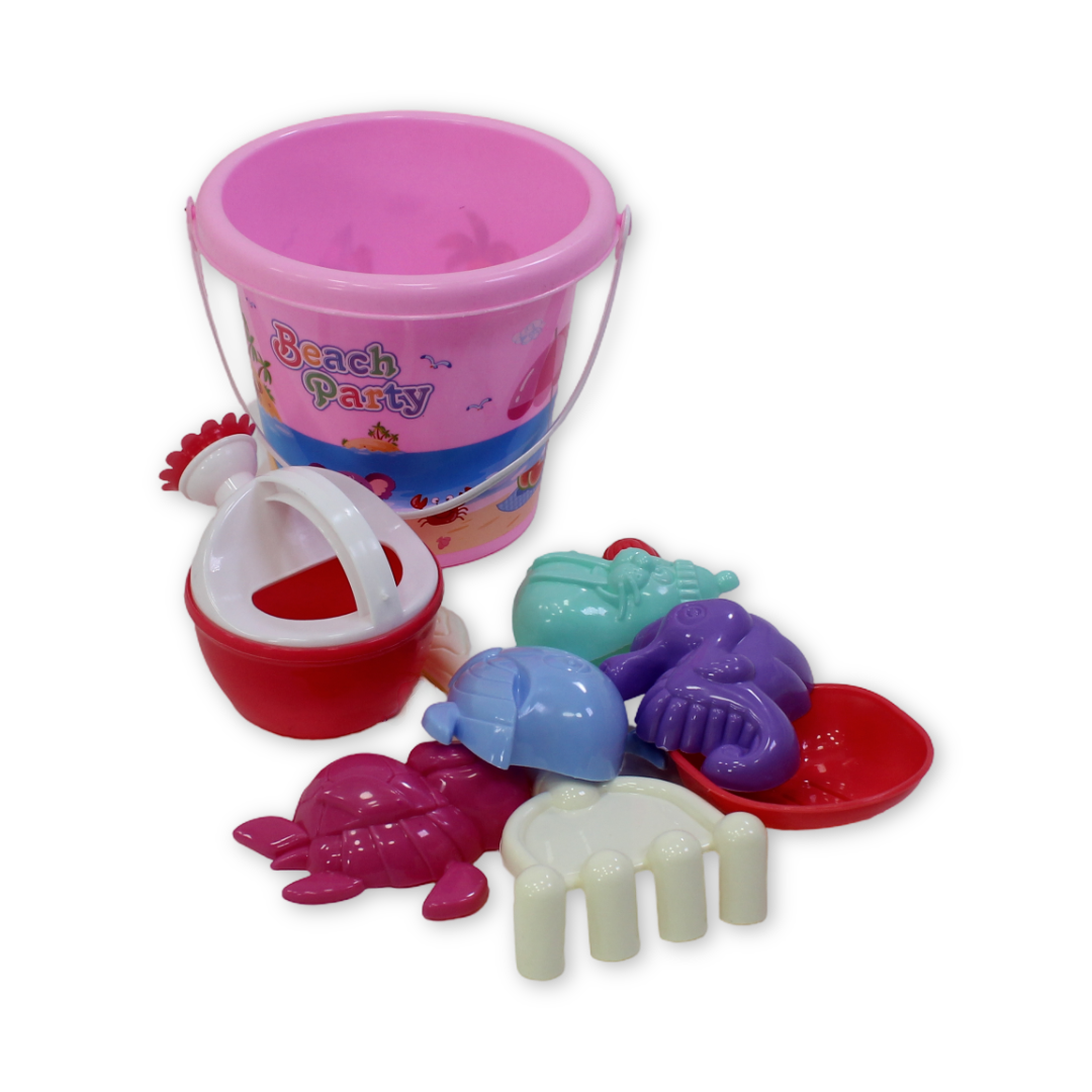Children's Sand Beach Toy Set – Pink