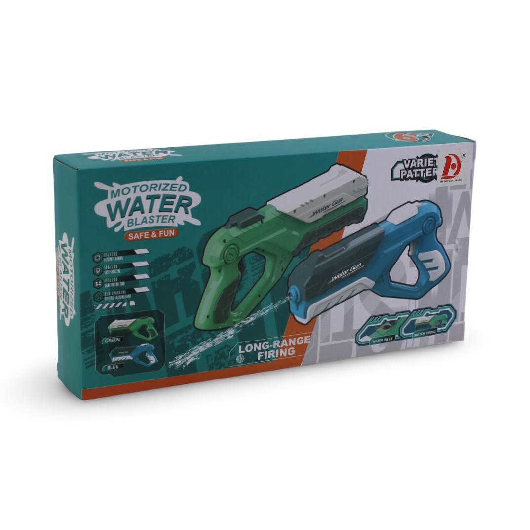 "Variet Patter" USB Motorized Water Blaster – Green