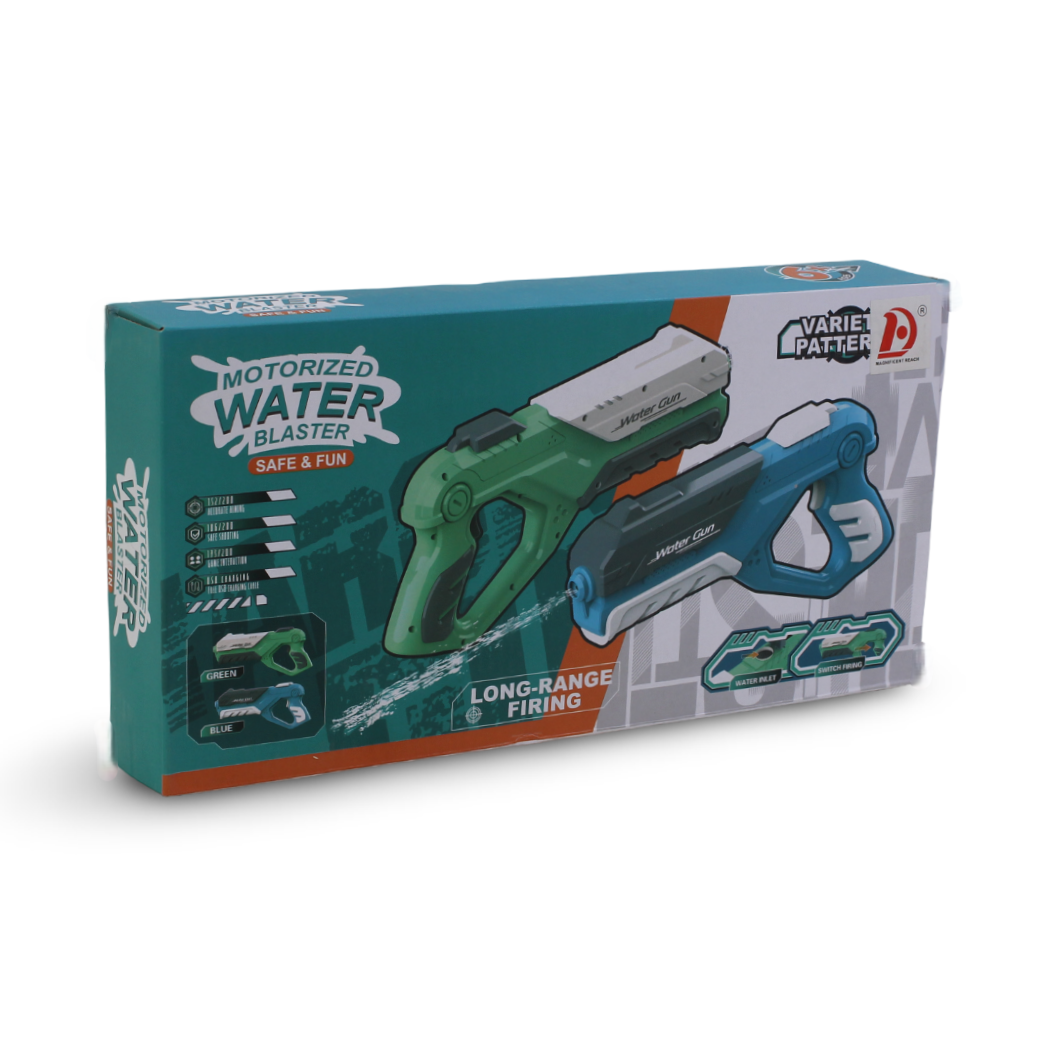 "Variet Patter" USB Motorized Water Blaster – Baby Blue