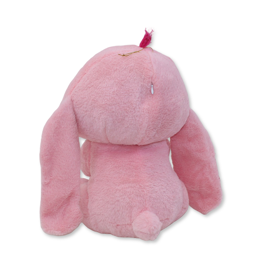 Stitch Plush Toy Holding Duck – Pink