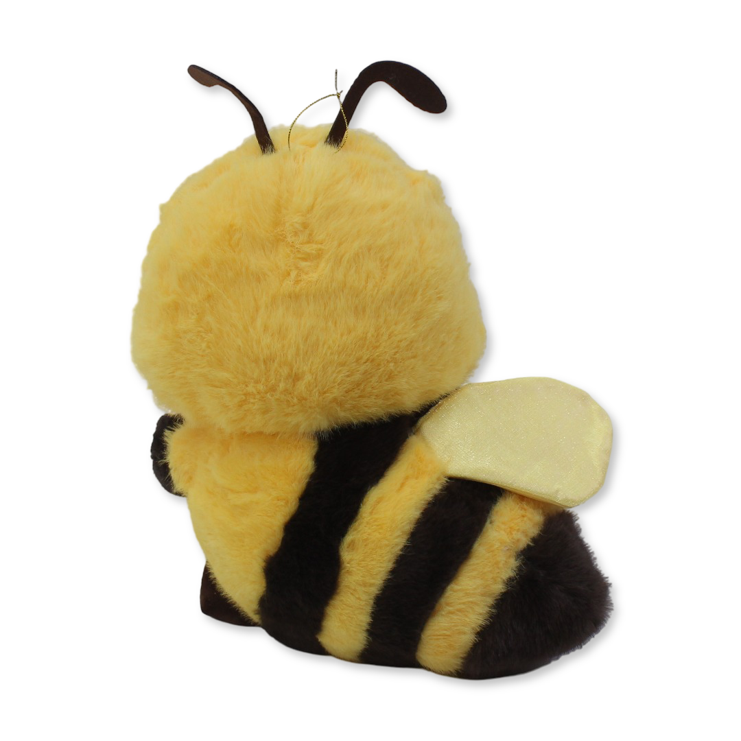 Bee Plush Toy – Yellow & Black