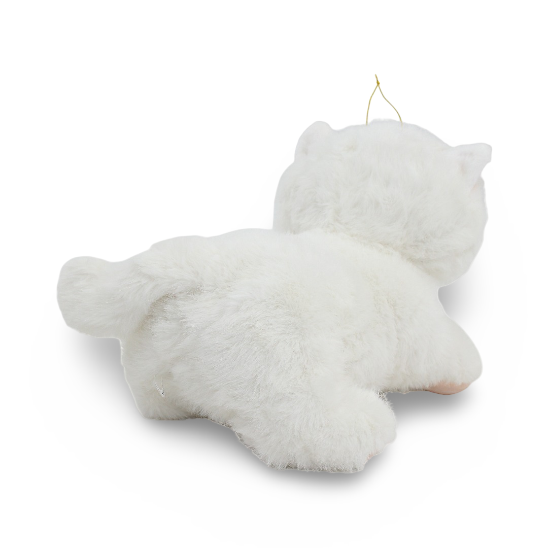 Cat Plush Toy – White
