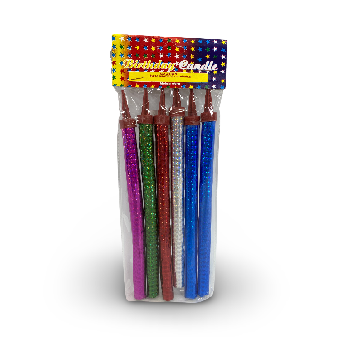 Sparkler Birthday Cake Candles 20cm – 6 Pcs