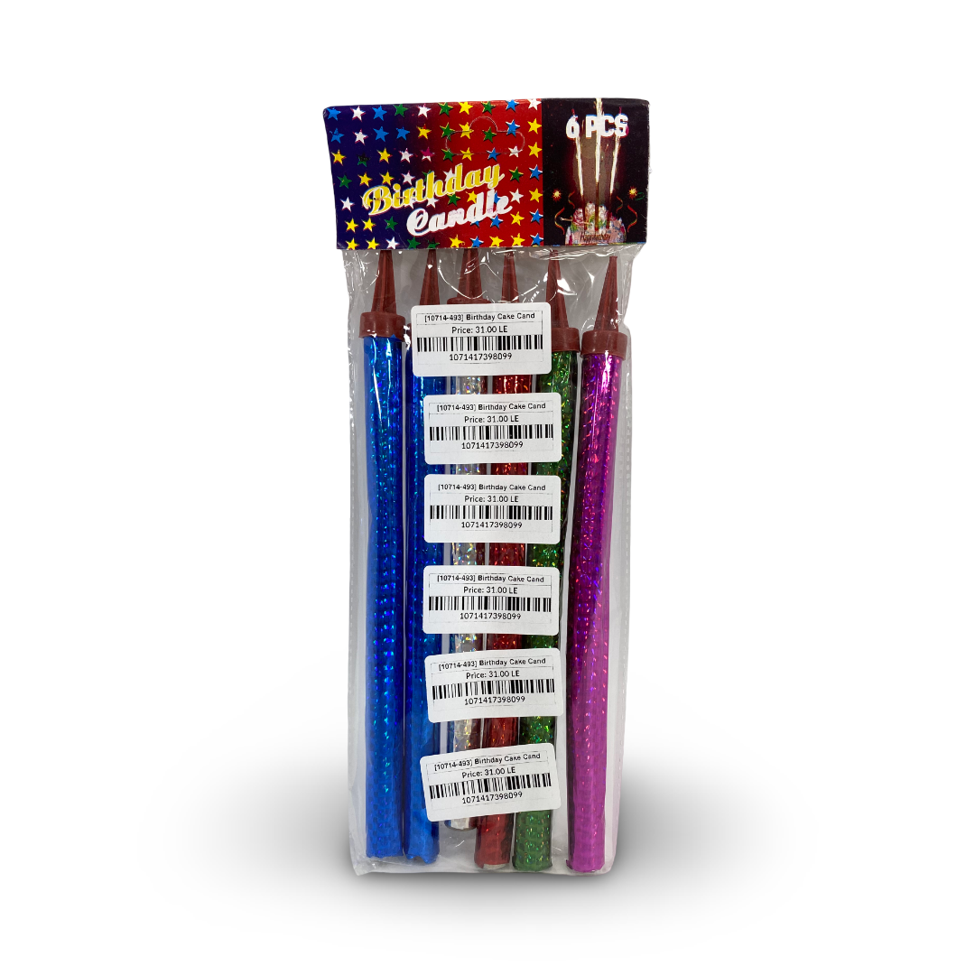 Sparkler Birthday Cake Candles 20cm – 6 Pcs