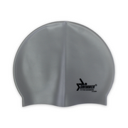 Swimmer Silicone Swimming Cap C4 – Silver