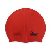 Swimmer Silicone Swimming Cap C6 – Red