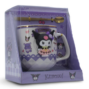 Kuromi Ceramic Mug with Spoon