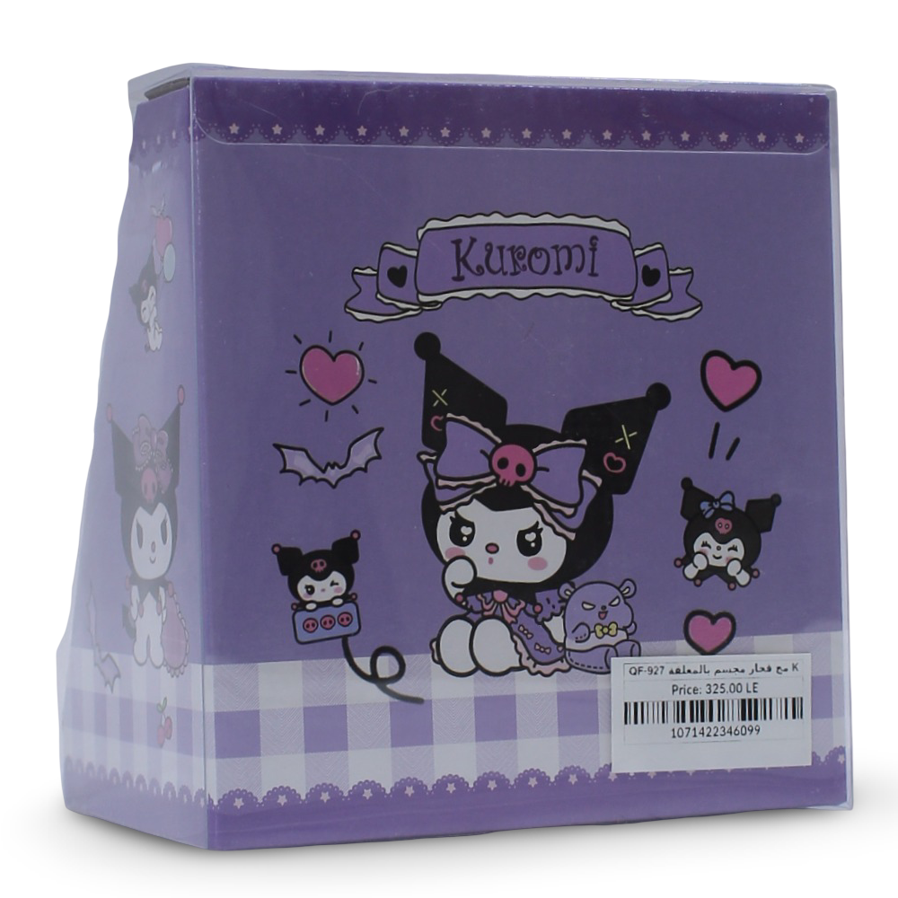 Kuromi Ceramic Mug with Spoon