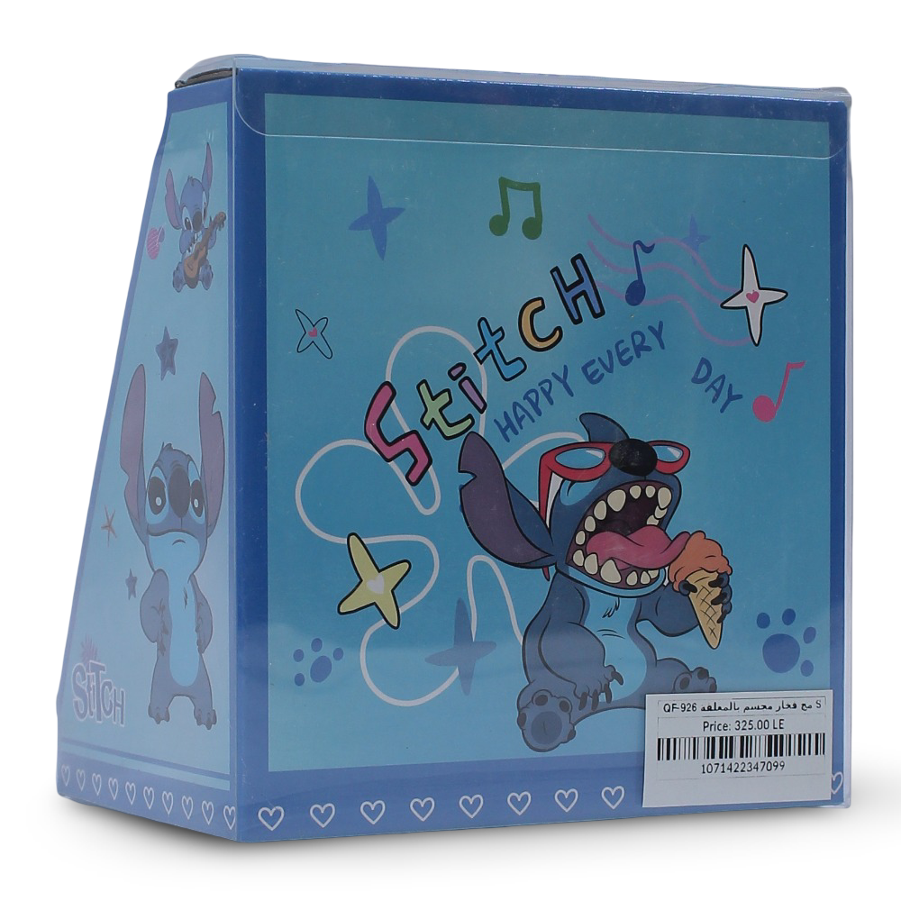 Stitch Ceramic Mug with Spoon