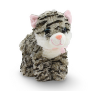 Russ Cat Plush Toy – Striped Grey