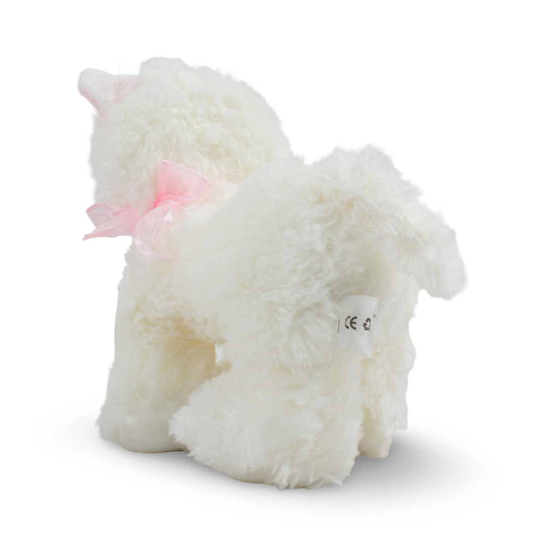 Russ Cat Plush Toy – White