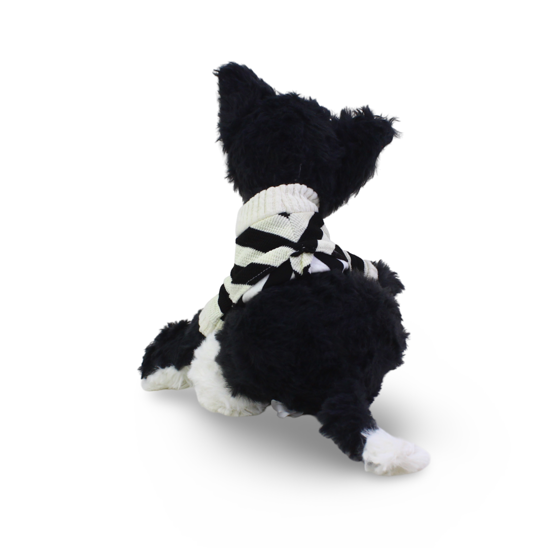 Cat with Striped T-Shirt Plush Toy