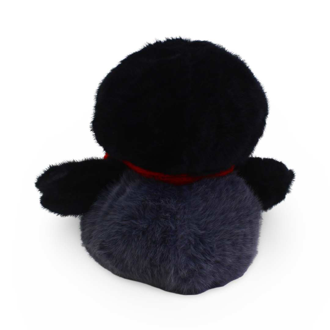 Penguin with Red Scarf Plush Toy