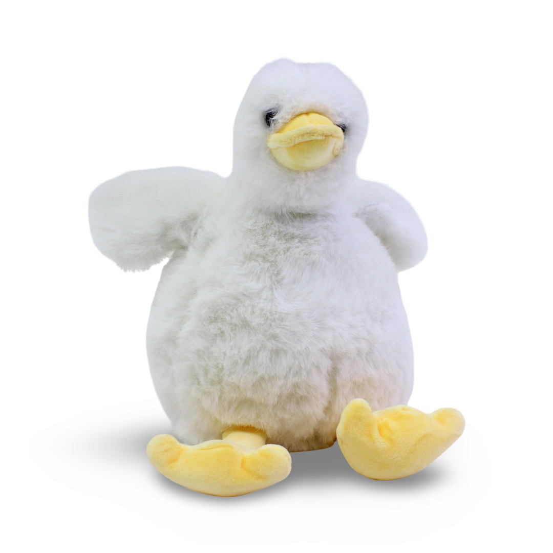 White Duck Plush Toy – White
