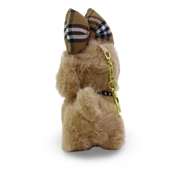 Cute Dog Plush Keychain – Cafe
