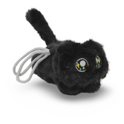 Russ Cat Plush Keychain – Black