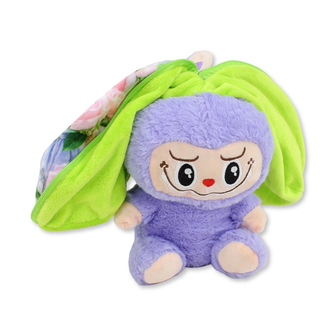 Labubu with Zipper Plush Toy