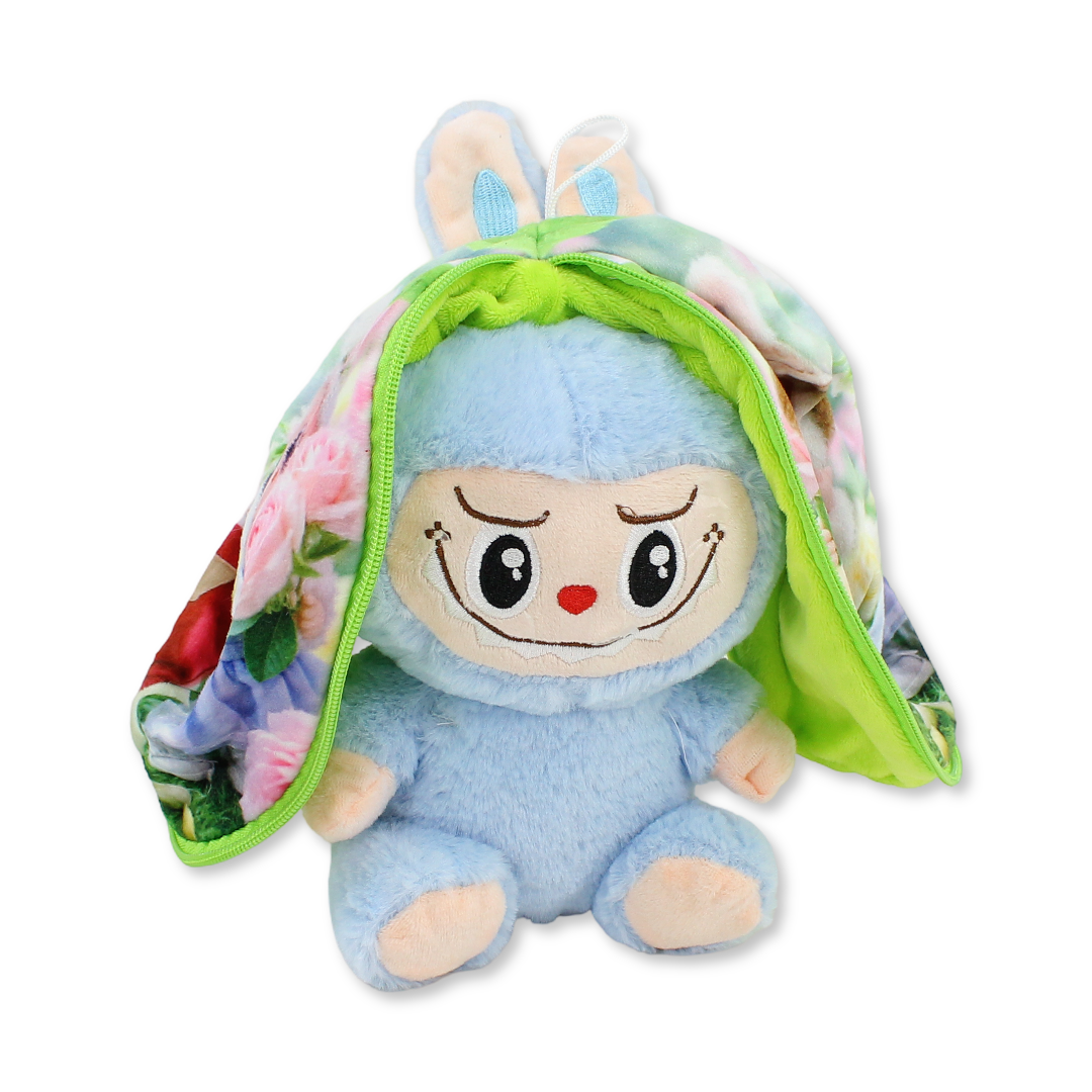 Labubu with Zipper Plush Toy