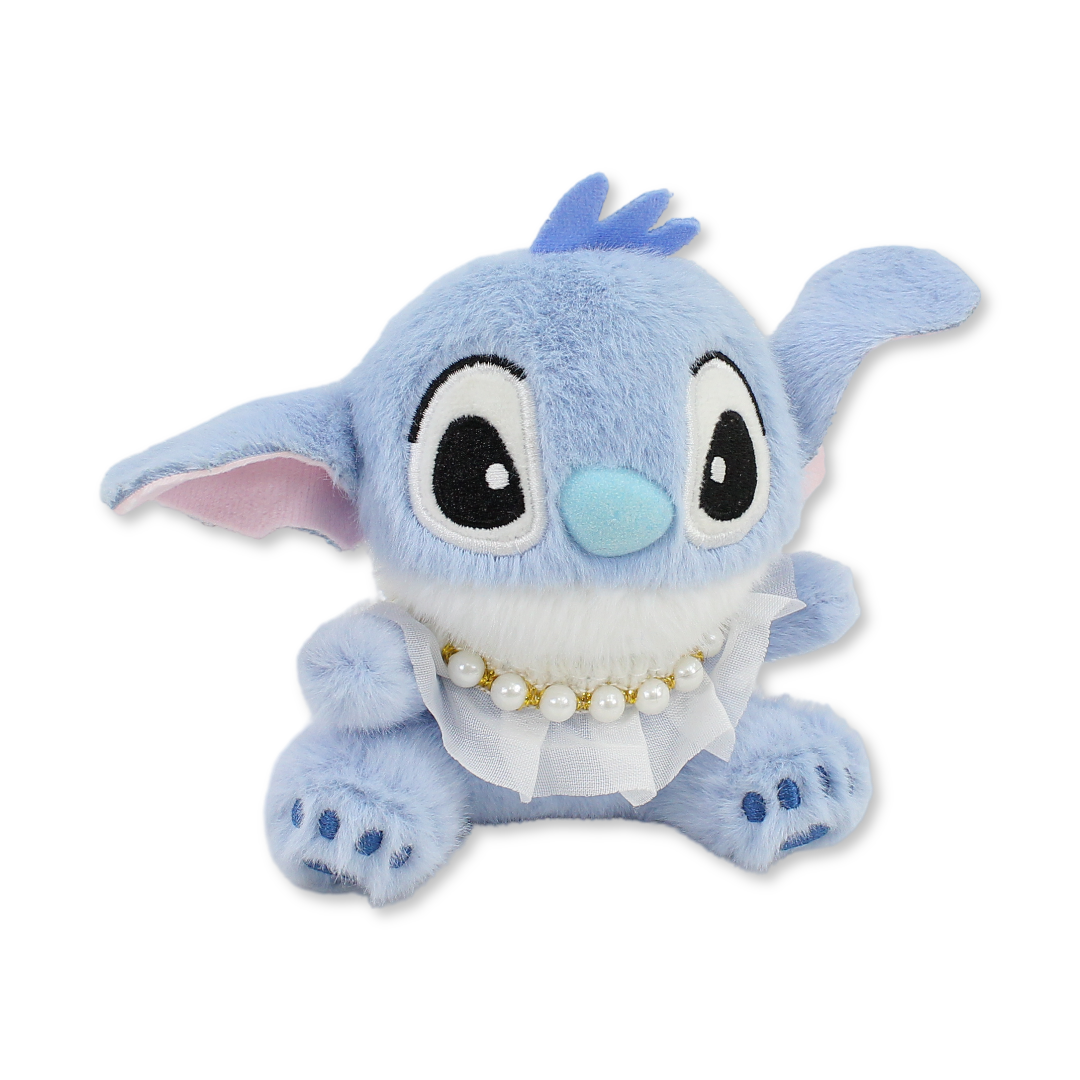 Stitch Keychain Plush Toy – Baby Blue - Assortments - OKO