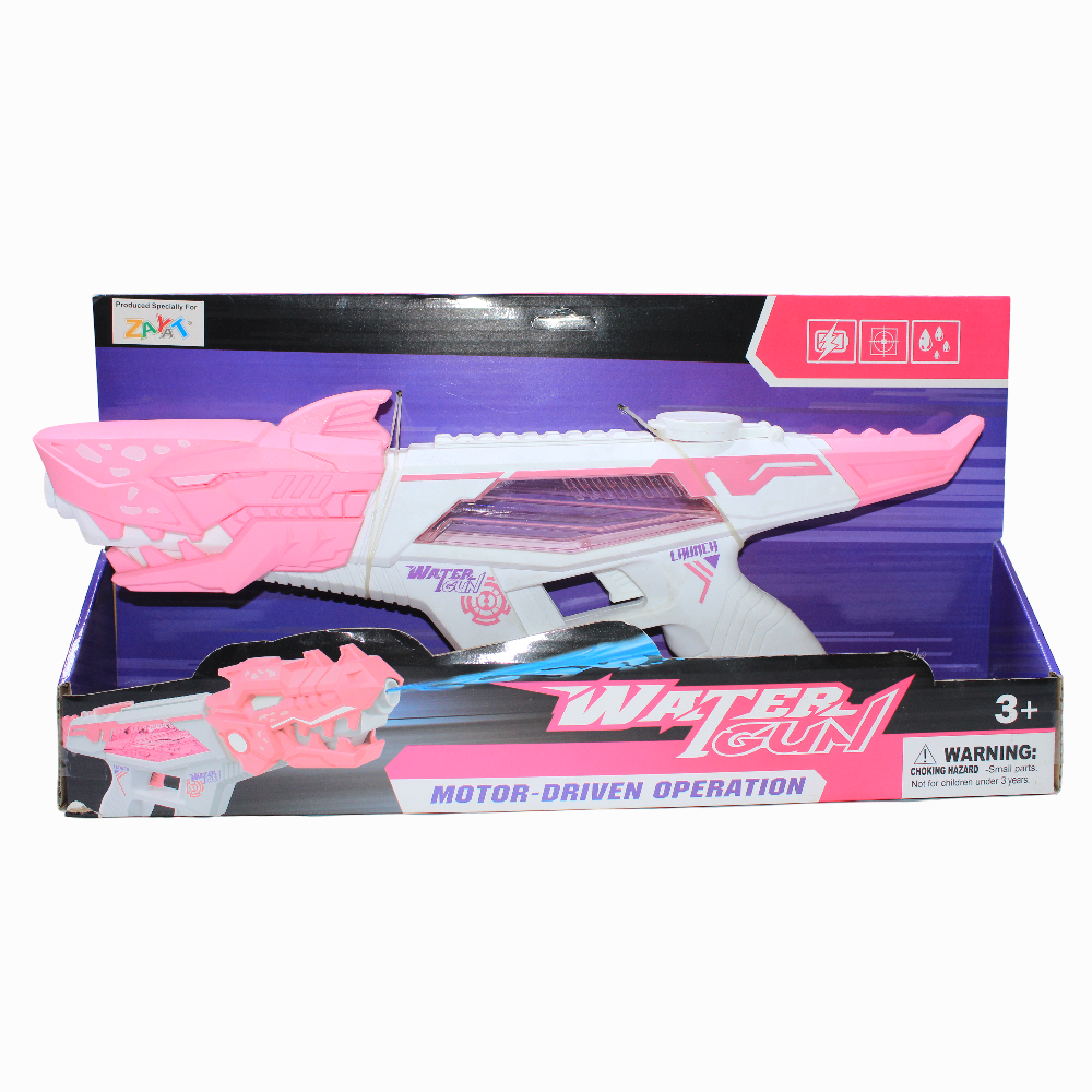 Battery Operated Water Gun – Pink