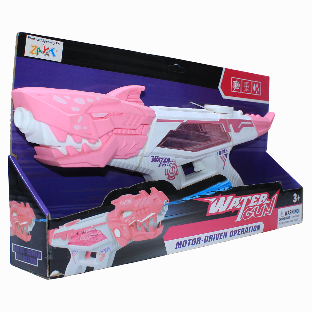 Battery Operated Water Gun – Pink