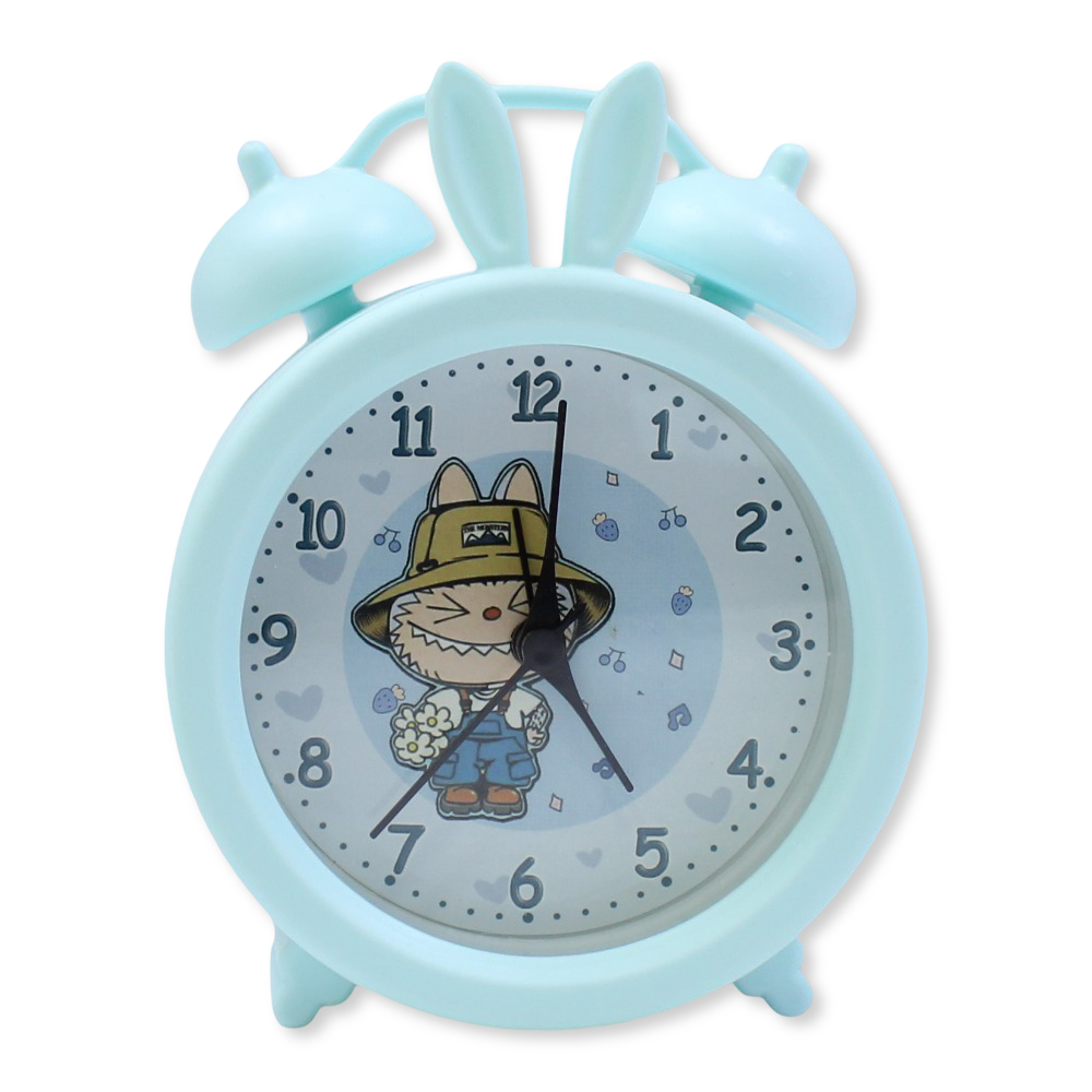 Labubu Round Alarm Clock – Mint