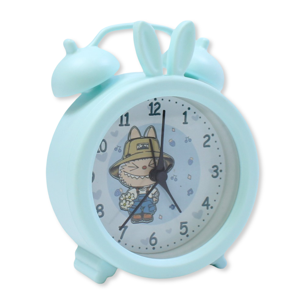 Labubu Round Alarm Clock – Mint