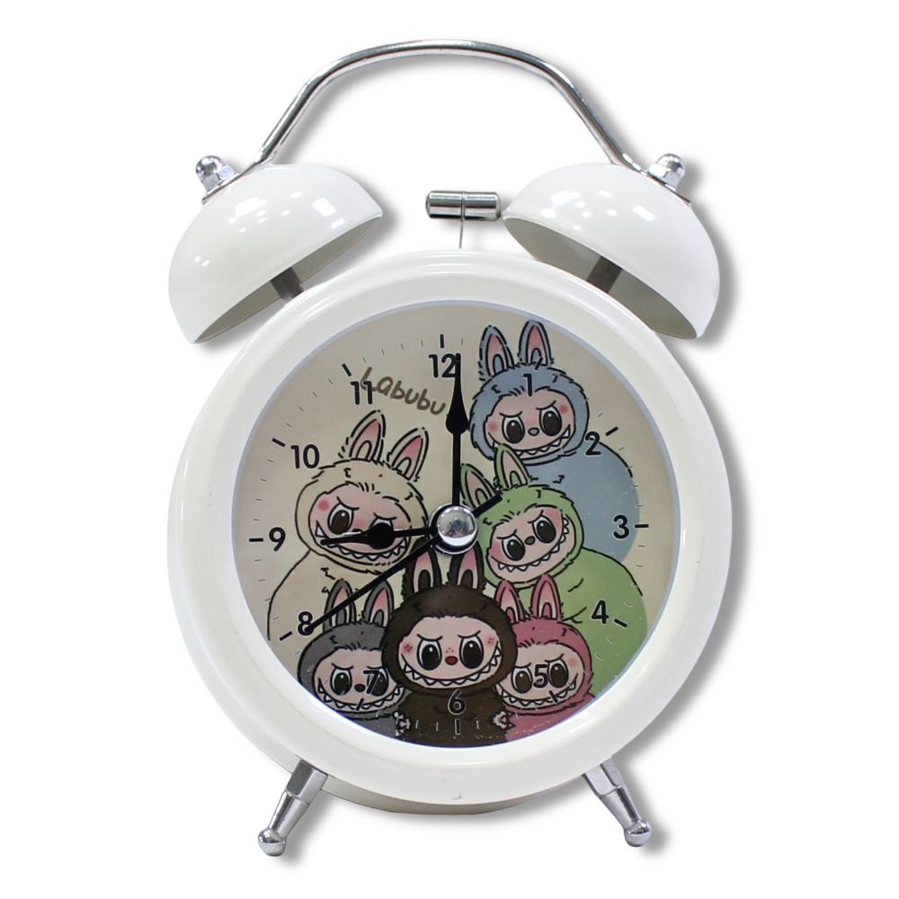 Labubu Metal Alarm Clock – Off-White