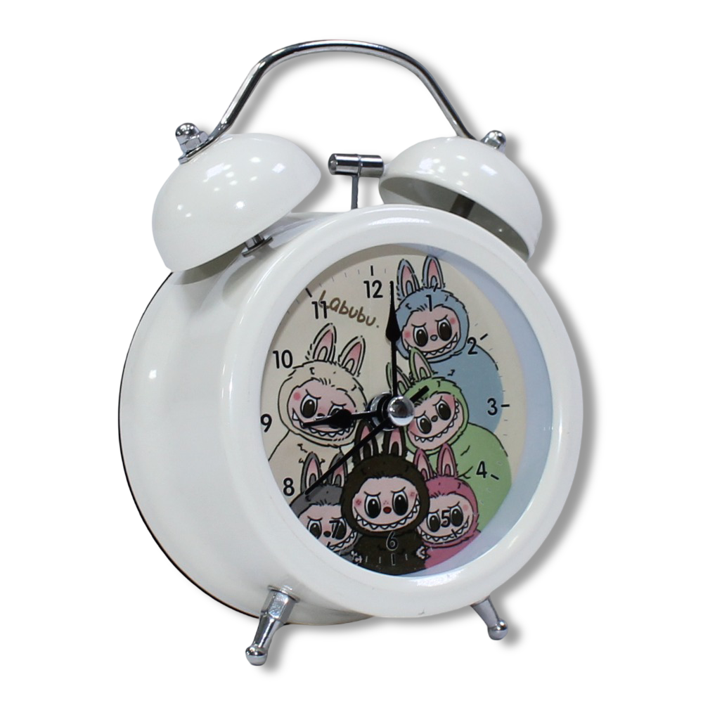 Labubu Metal Alarm Clock – Off-White
