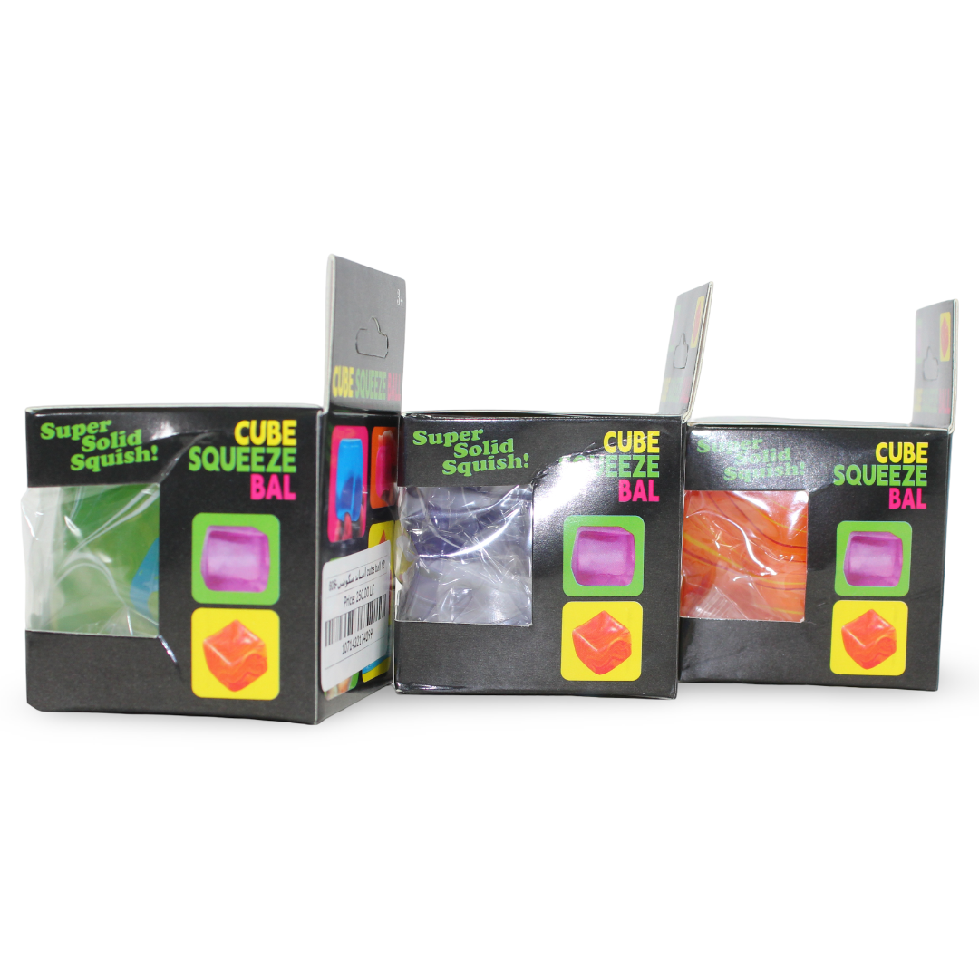 Nee Doh Cube Squeeze Balls (1 Pcs)