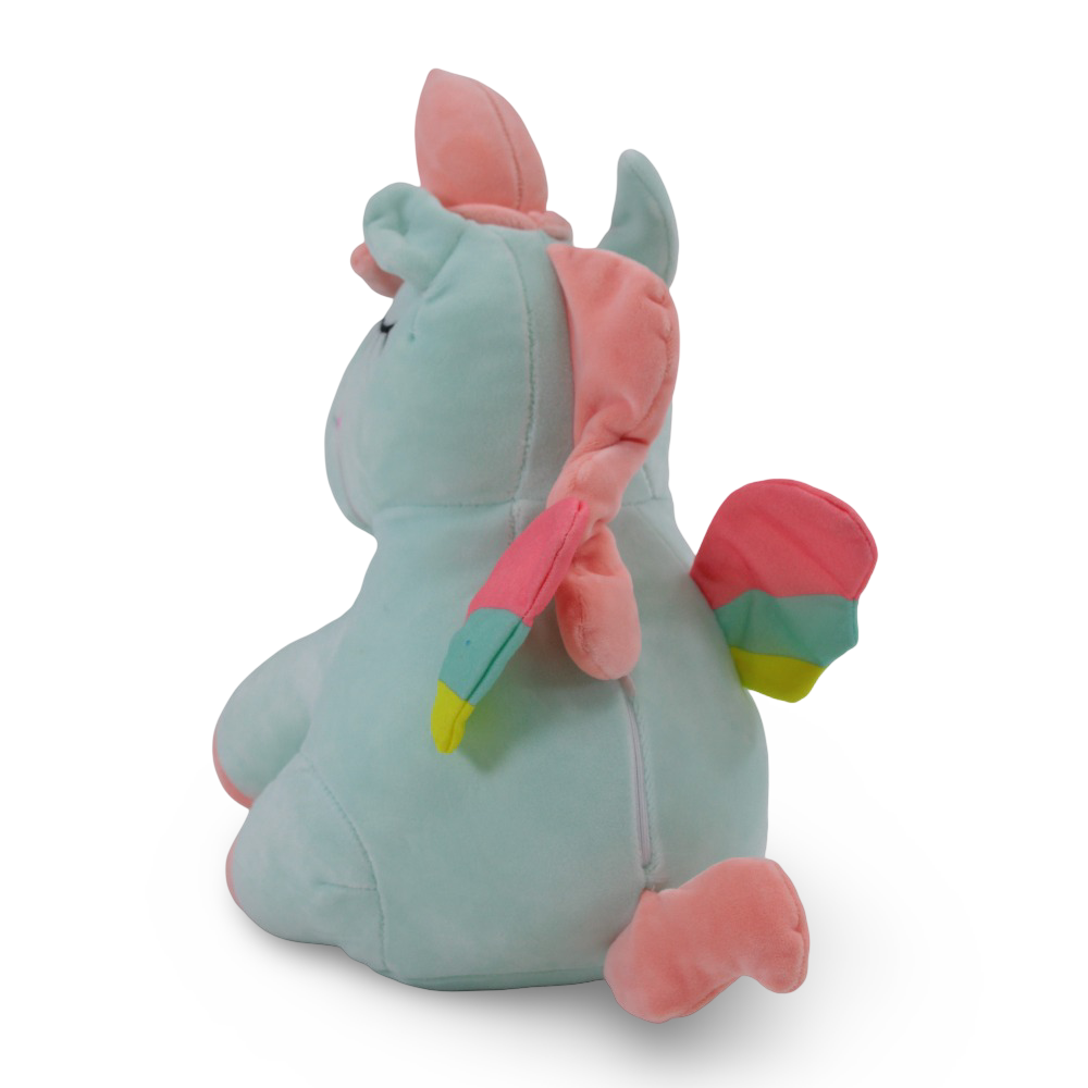 Sleeping Unicorn Soft Plush Toy – Mint