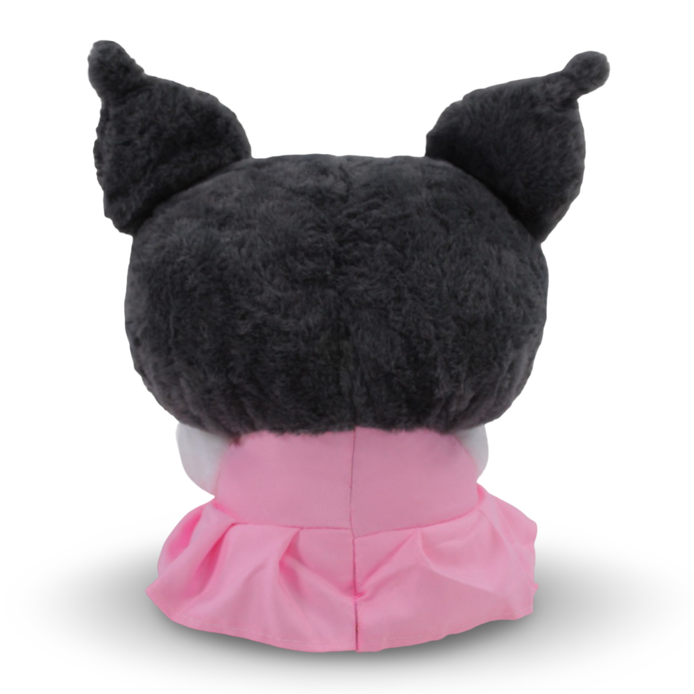 Kuromi Soft Plush Toy with Pink Dress